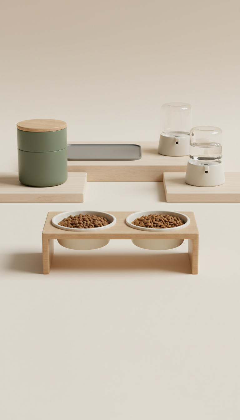 Family Pet Feeding Station